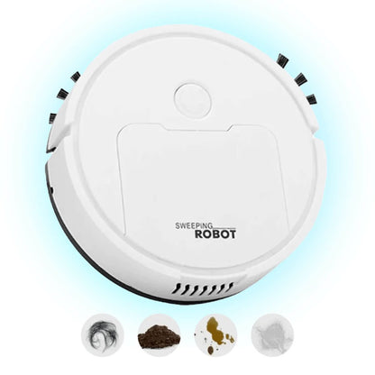 Automatic robot vacuum cleaner with intelligent navigation and mopping function
