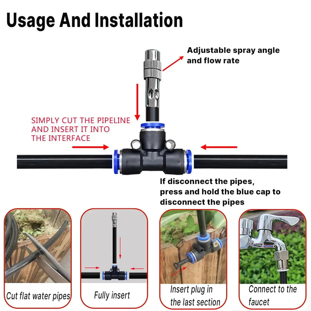 Kalsten | Automatic Irrigation System for Garden & Balcony – Saves Time & Water