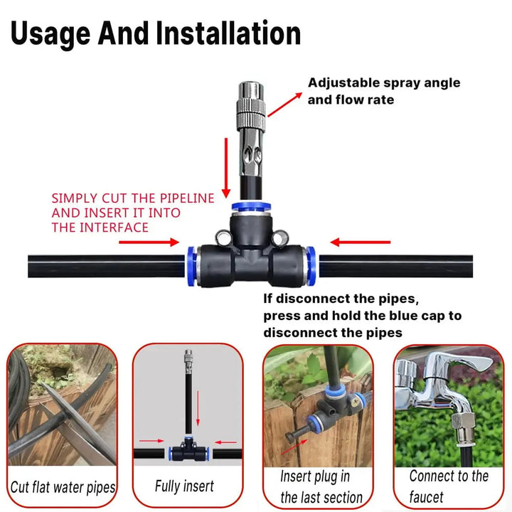 Kalsten | Automatic Irrigation System for Garden & Balcony – Saves Time & Water