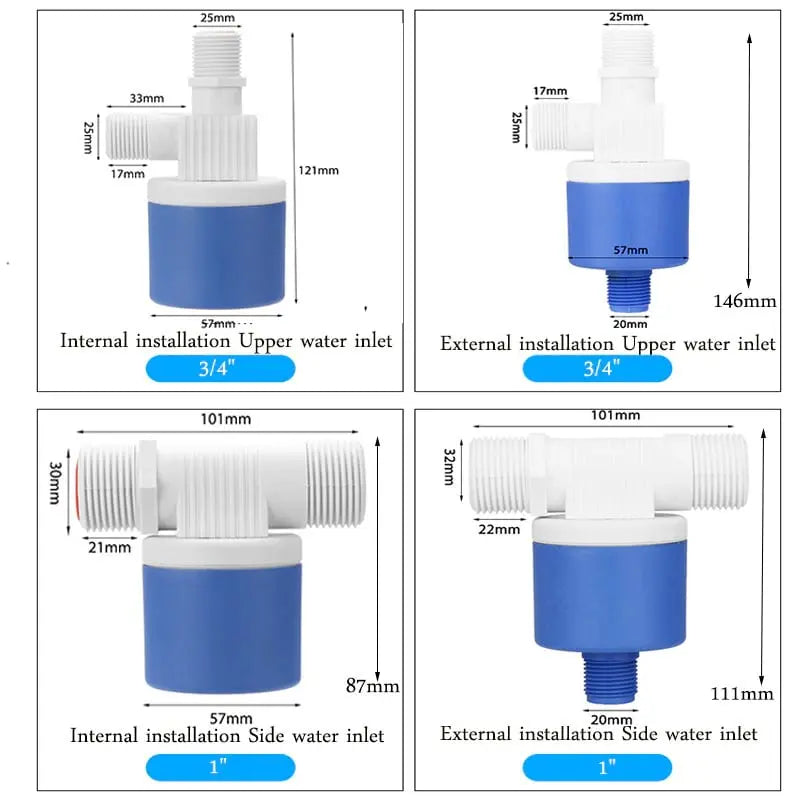 Kalsten | Automatic Water Level Valve – No Electricity, Control & Overflow Risk