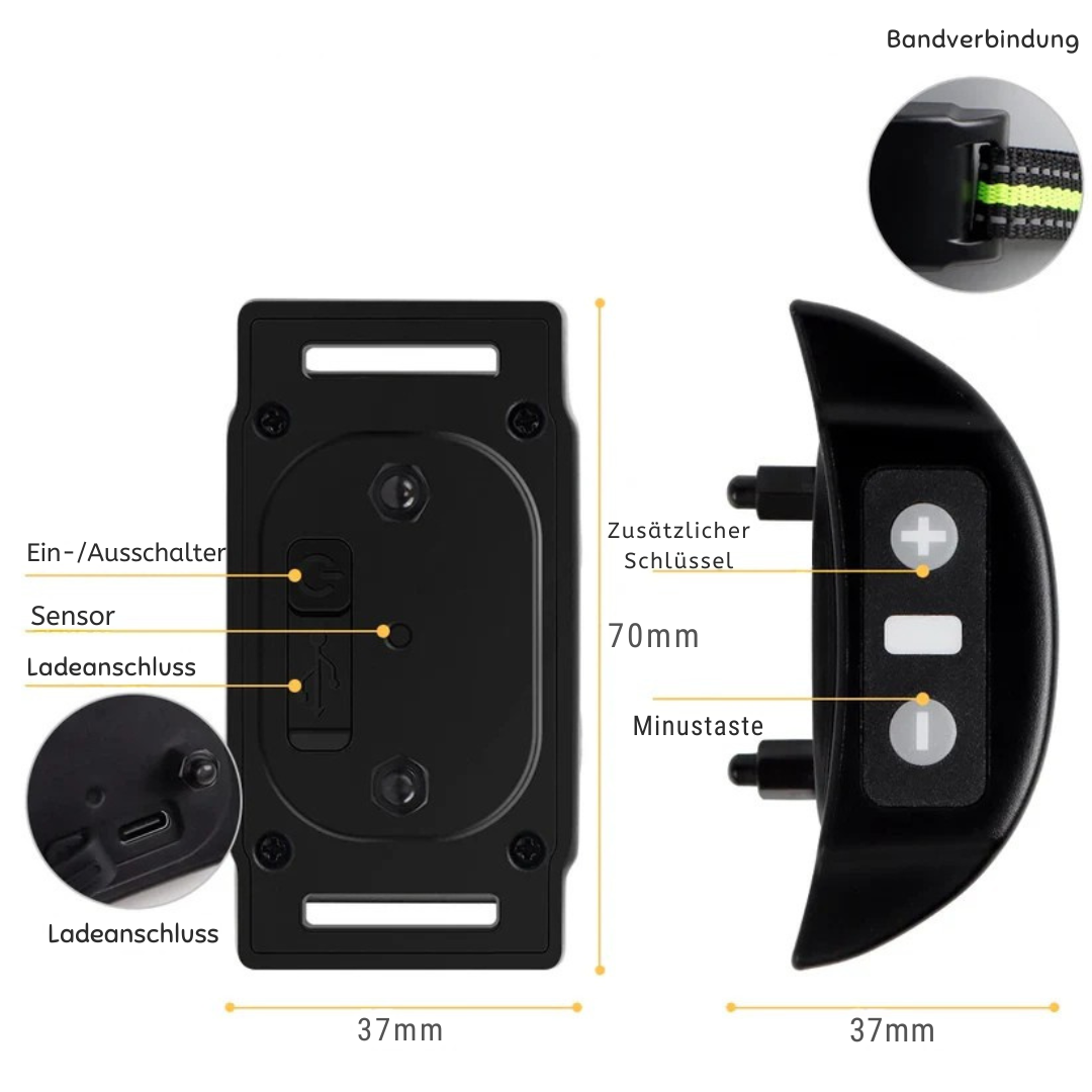 Automatic Anti-Bark Collar with Sound & Shock Kalsten