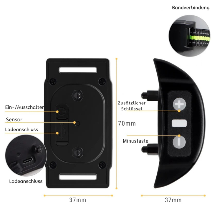 Automatic Anti-Bark Collar with Sound & Shock Kalsten