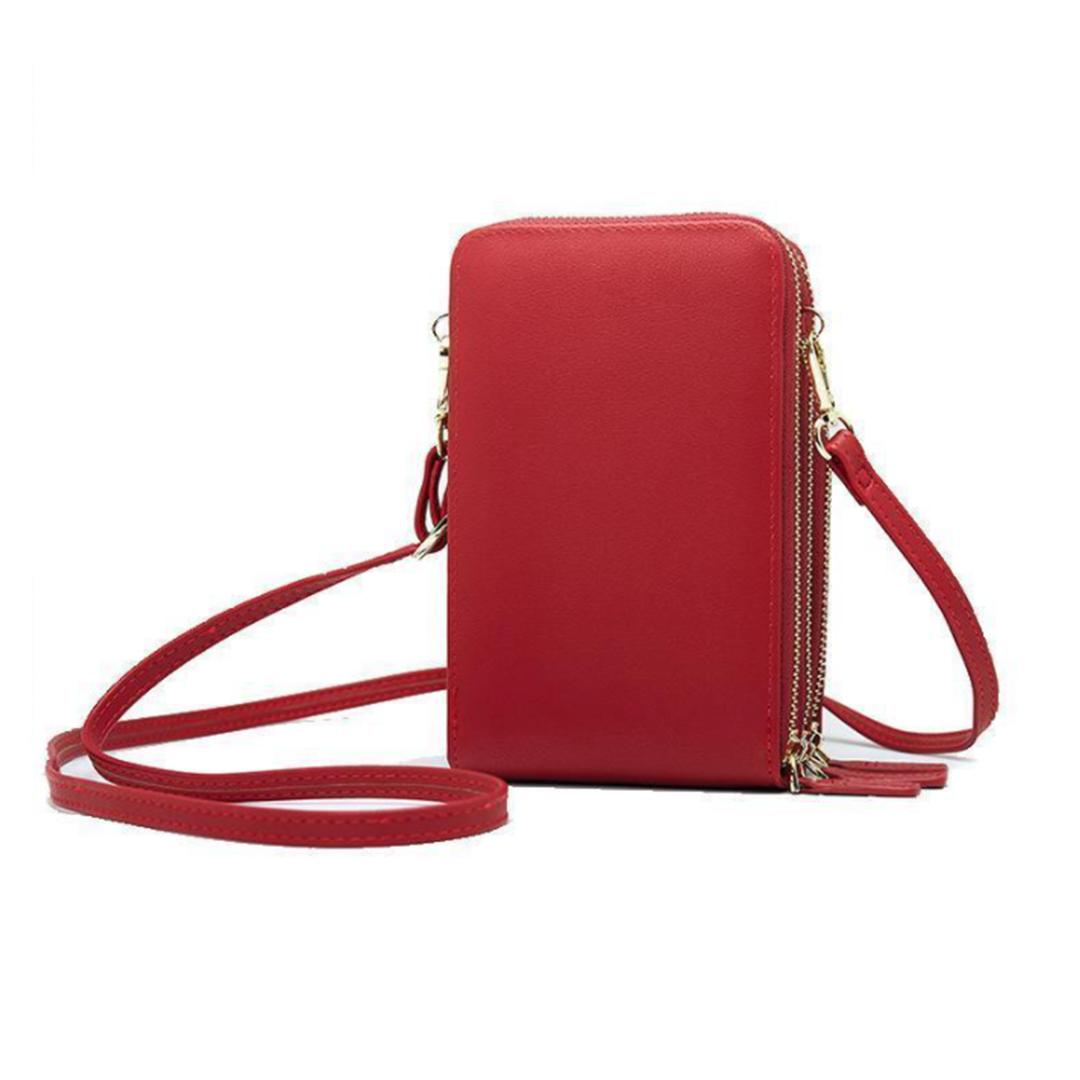 Kalsten | Triple Secure Leather Phone Purse: Elegance Meets Practicality