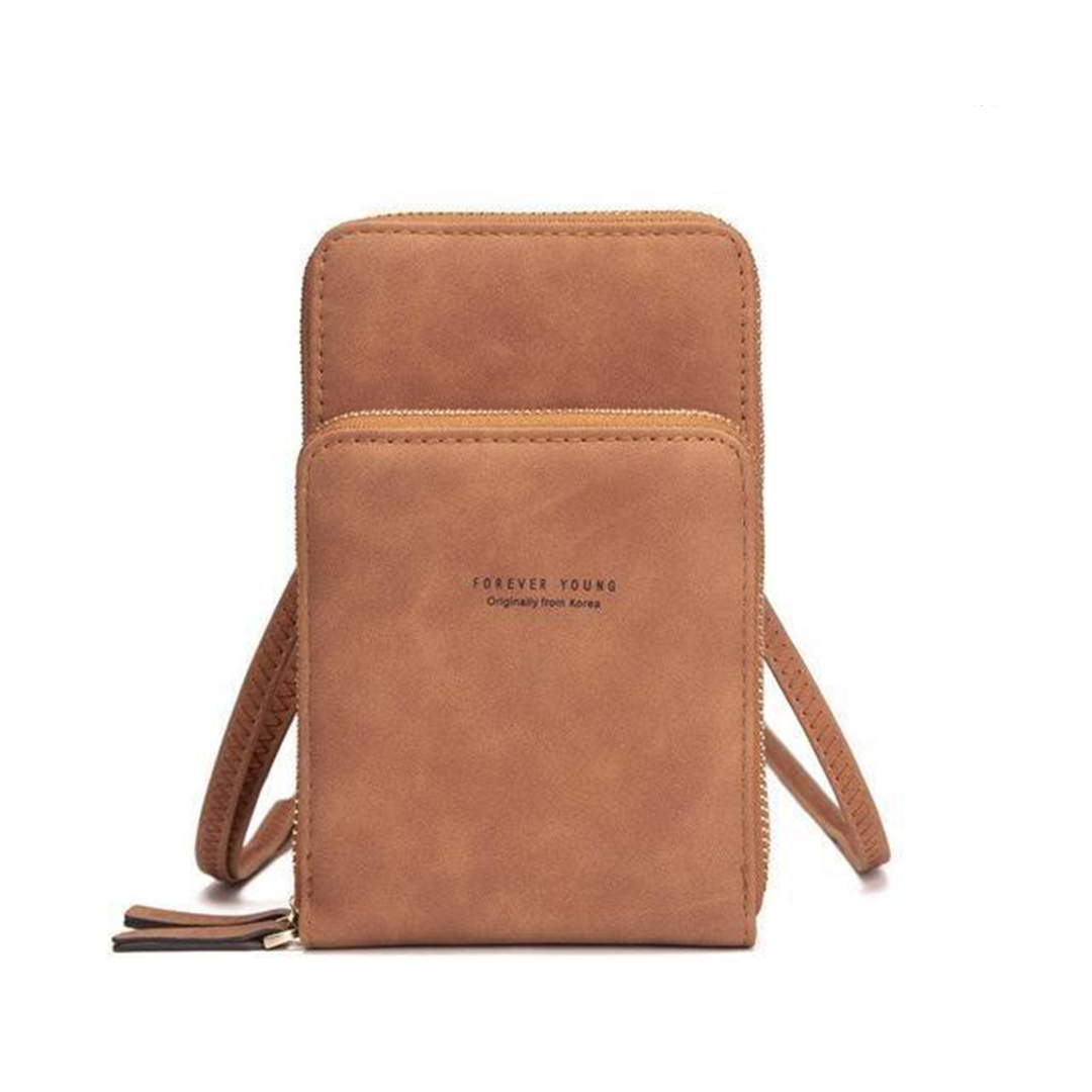 Kalsten | Triple Secure Leather Phone Purse: Elegance Meets Practicality