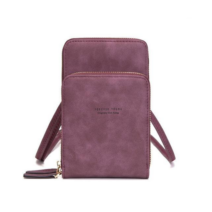 Kalsten | Triple Secure Leather Phone Purse: Elegance Meets Practicality