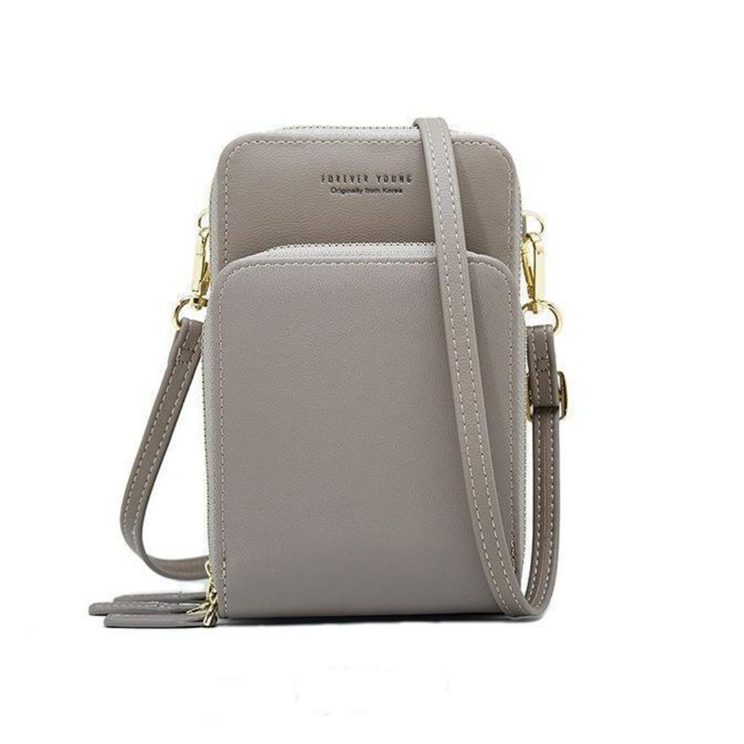 Kalsten | Triple Secure Leather Phone Purse: Elegance Meets Practicality