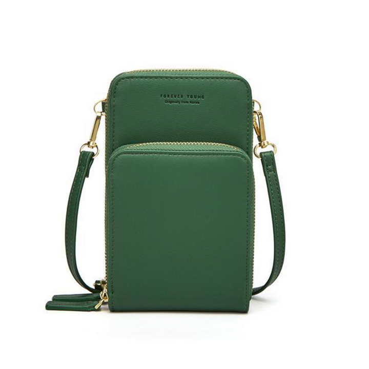 Kalsten | Triple Secure Leather Phone Purse: Elegance Meets Practicality