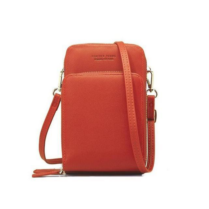 Kalsten | Triple Secure Leather Phone Purse: Elegance Meets Practicality