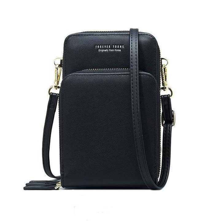 Kalsten | Triple Secure Leather Phone Purse: Elegance Meets Practicality
