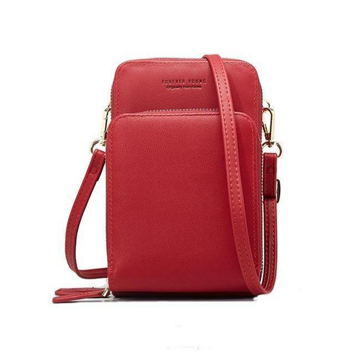 Kalsten | Triple Secure Leather Phone Purse: Elegance Meets Practicality