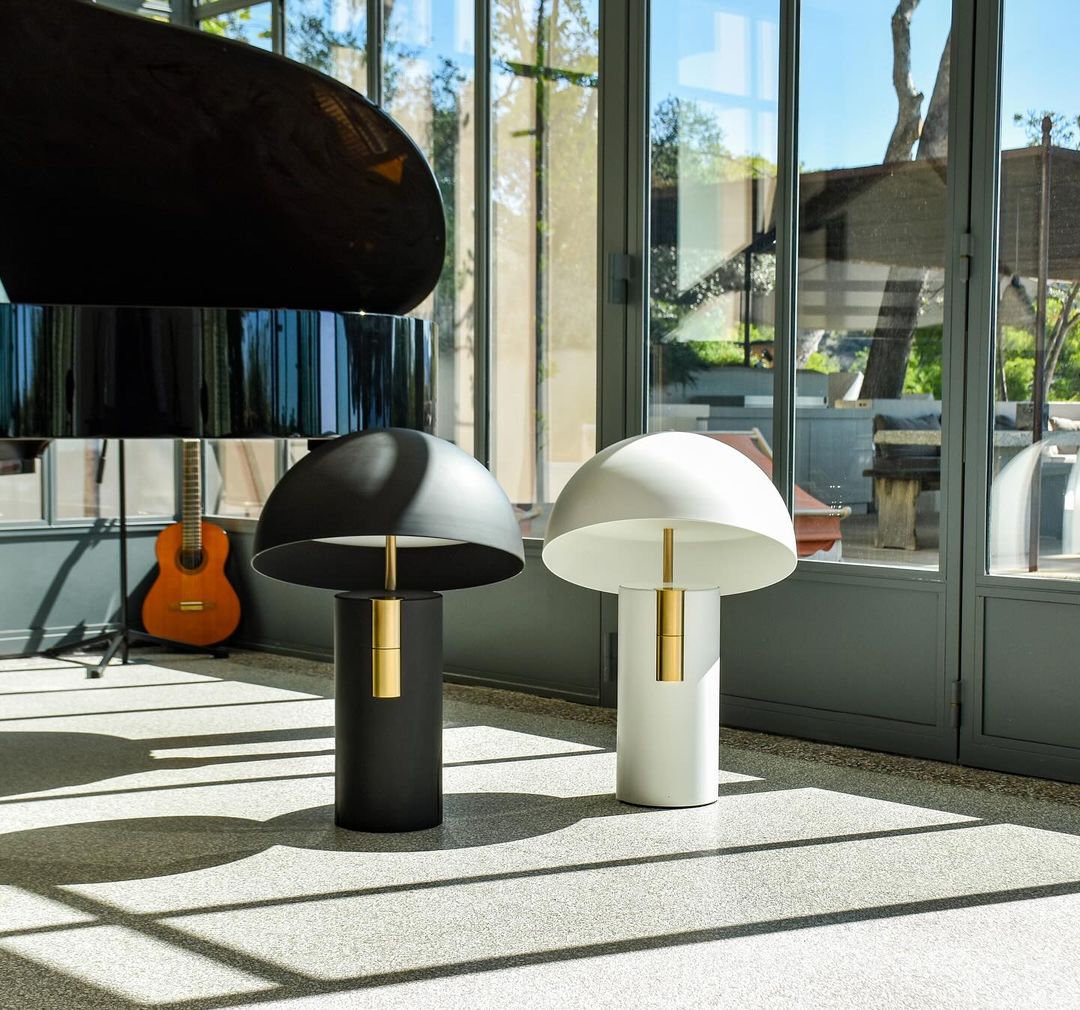 Table Lamp - RetroWave - Minimalist & Adjustable Design - Chic Modern Elegance | Kalsten