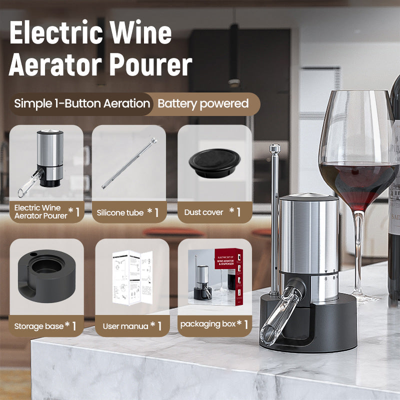 BowLift | Electric Wine Aerator Pourer
