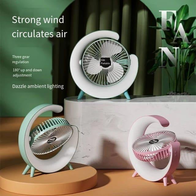 Fan Desktop Rechargeable 2:1 | Kalsten