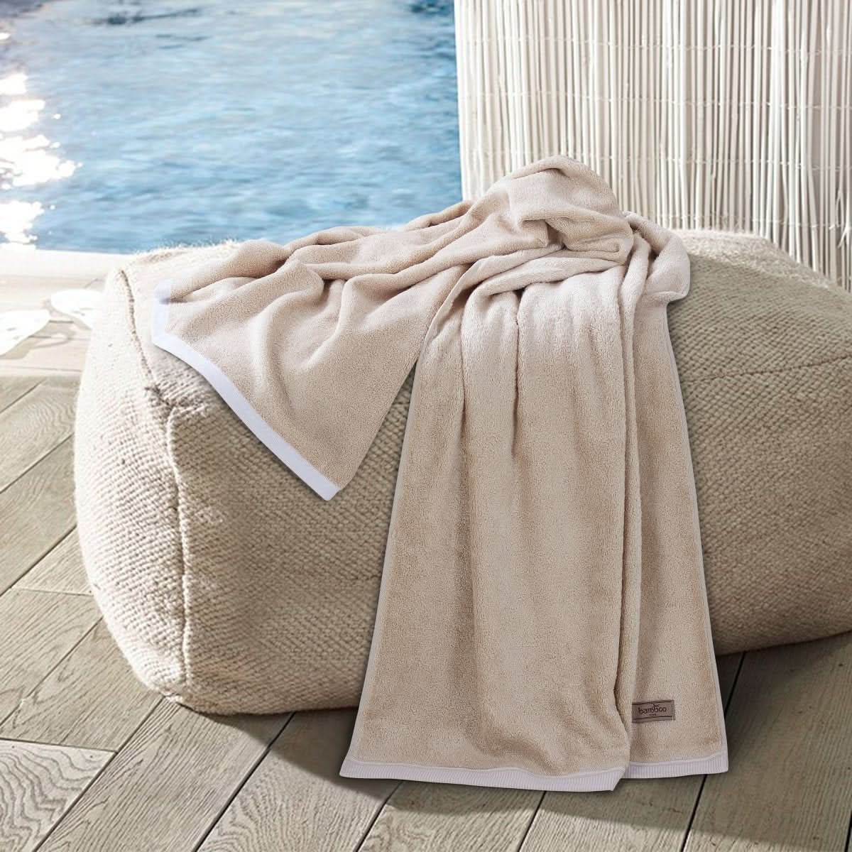 BowLift | Neravia Bamboo Essence Towel | Soft, Highly Absorbent & Antibacterial | Premium Bamboo Fiber | Sustainable Spa Towel
