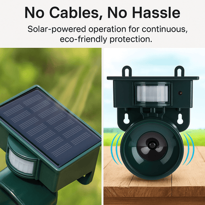 Skanto | Motion-Activated Bird Repeller for Balcony and Garden