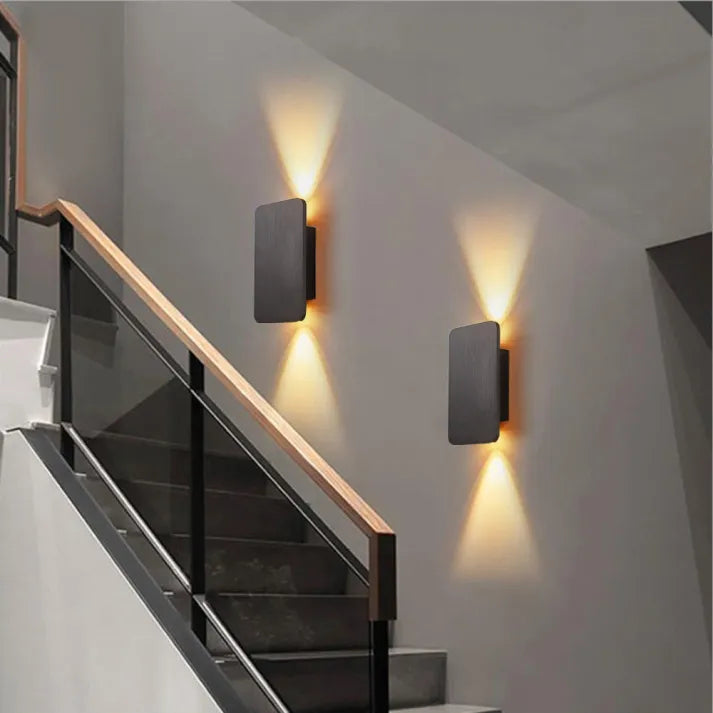 Rectangular Metal LED Indoor Wall Lamp Kalsten
