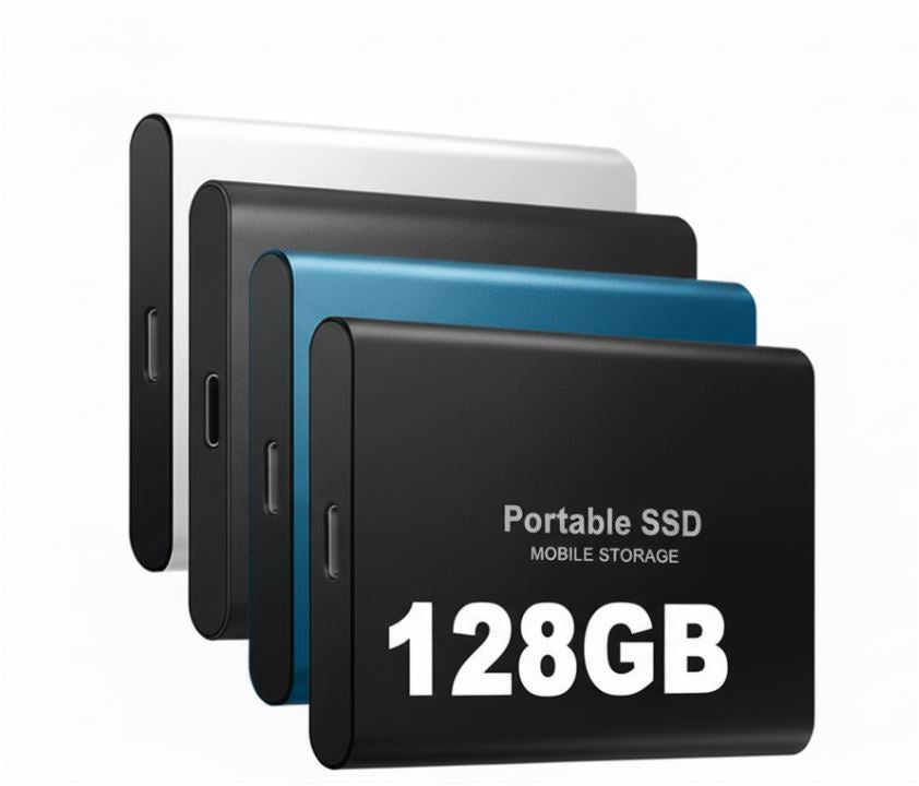 Frendorf | Portable SSD 128GB Hard Drive External Storage Compact Fast Best Quality