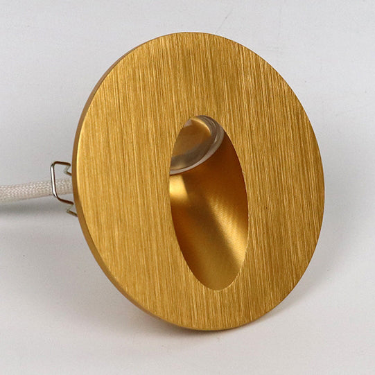 Modern Art Deco Round Square Aluminum Waterproof LED Wall Light for Hallways | Kalsten