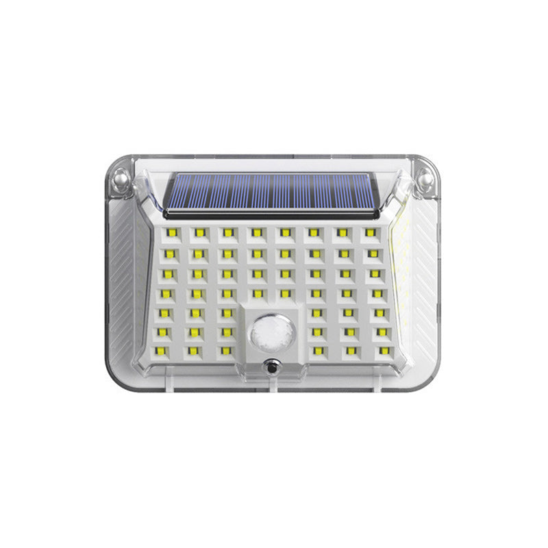 Modern Simplicity Solar Waterproof Triangle Silicone ABS PC LED Outdoor Wall Sconce Lamp For Outdoor Patio | Kalsten