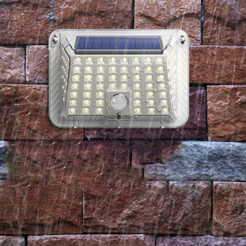 Modern Simplicity Solar Waterproof Triangle Silicone ABS PC LED Outdoor Wall Sconce Lamp For Outdoor Patio | Kalsten