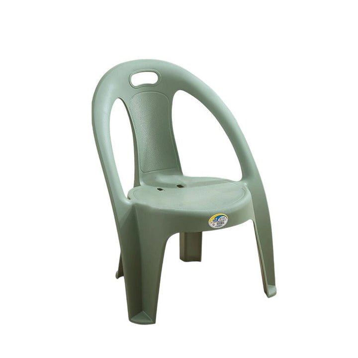 Modern Minimalist Round PP Stackable Backrest Armrest Kids Chair For Living Room | Kalsten