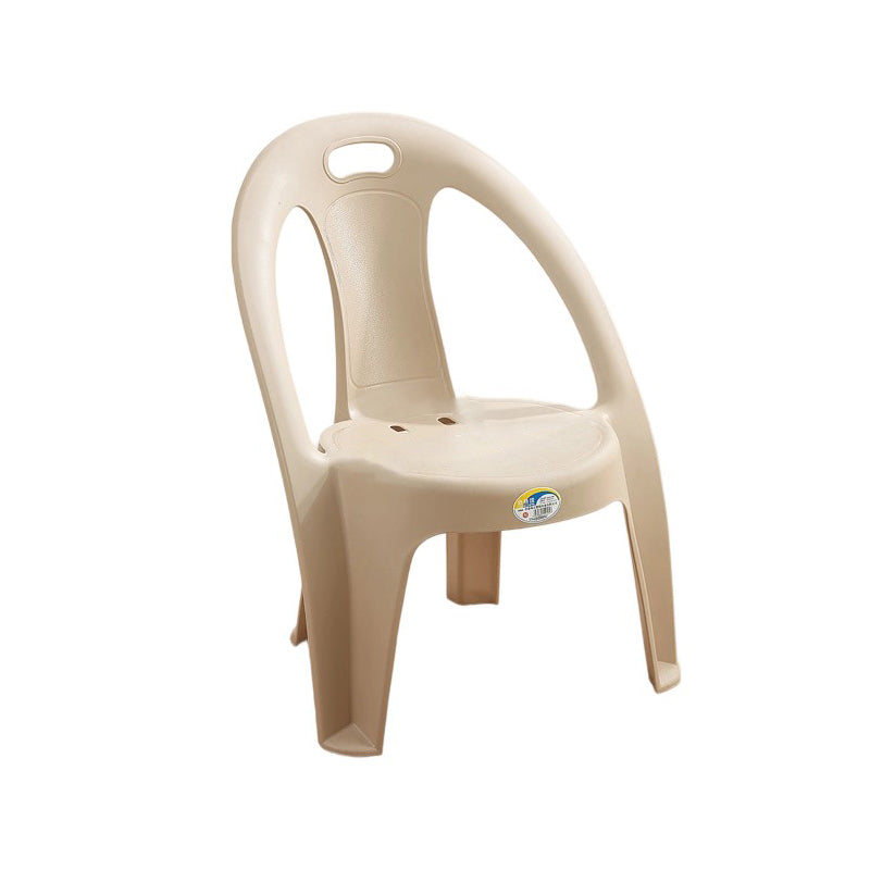 Modern Minimalist Round PP Stackable Backrest Armrest Kids Chair For Living Room | Kalsten