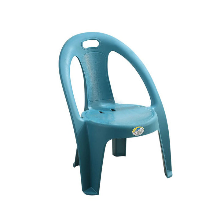 Modern Minimalist Round PP Stackable Backrest Armrest Kids Chair For Living Room | Kalsten