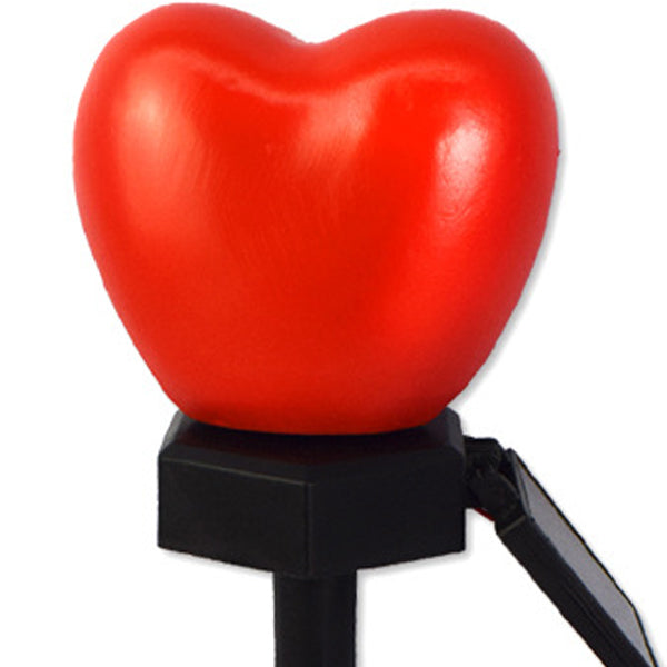 Modern Art Deco Solar Waterproof ABS Plastic & Nano Heart-Shaped Decorative LED Outdoor Light Landscape Lighting For Garden & Outdoor Patio | Kalsten