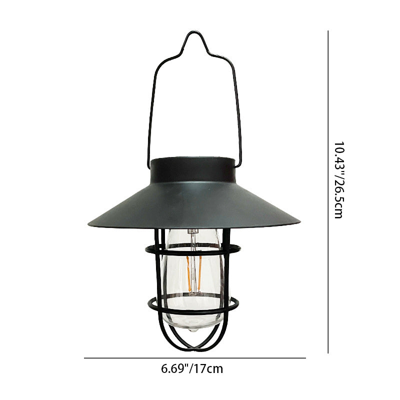 Modern Minimalist Solar Cylinder Hollow Out Iron Plastic LED Outdoor Light For Garden | Kalsten