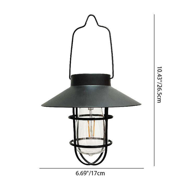 Modern Minimalist Solar Cylinder Hollow Out Iron Plastic LED Outdoor Light For Garden | Kalsten