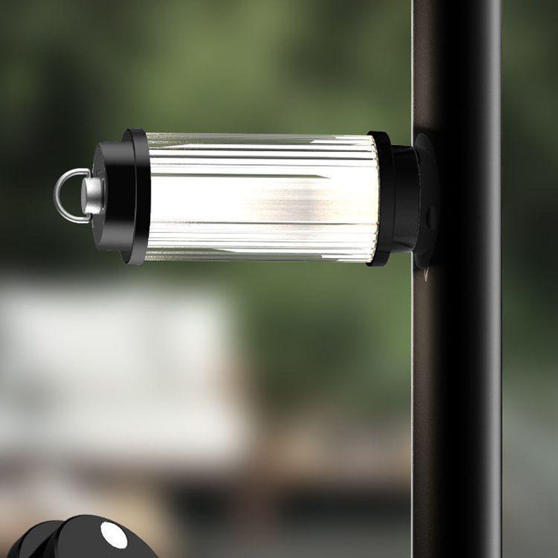 Modern Minimalist Portable Cylinder Metal ABS USB LED Outdoor Light For Garden | Kalsten