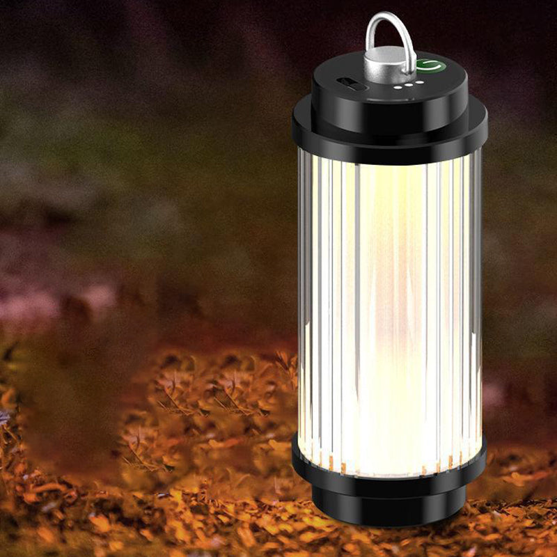 Modern Minimalist Portable Cylinder Metal ABS USB LED Outdoor Light For Garden | Kalsten