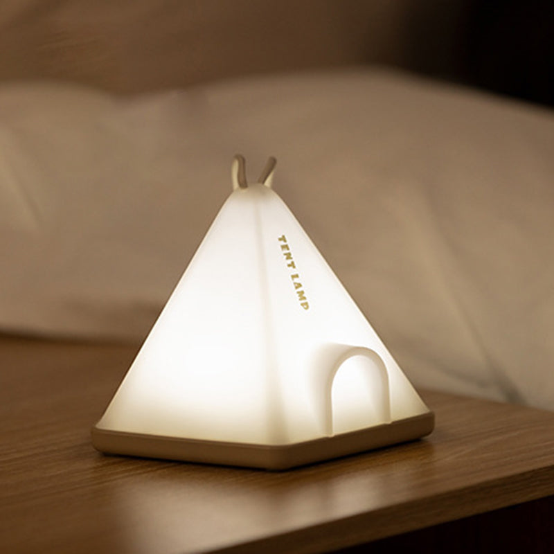 Contemporary Creative Tent Shape Triangle ABS PP LED Outdoor Light For Outdoor Patio | Kalsten