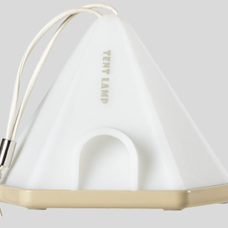 Contemporary Creative Tent Shape Triangle ABS PP LED Outdoor Light For Outdoor Patio | Kalsten