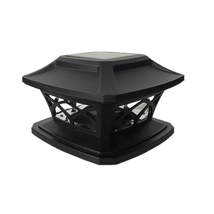 Modern Simplicity Square Plastic LED Post Head Light Outdoor Light For Garden | Kalsten