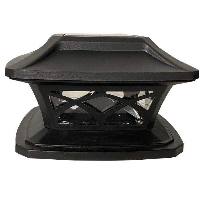 Modern Simplicity Square Plastic LED Post Head Light Outdoor Light For Garden | Kalsten