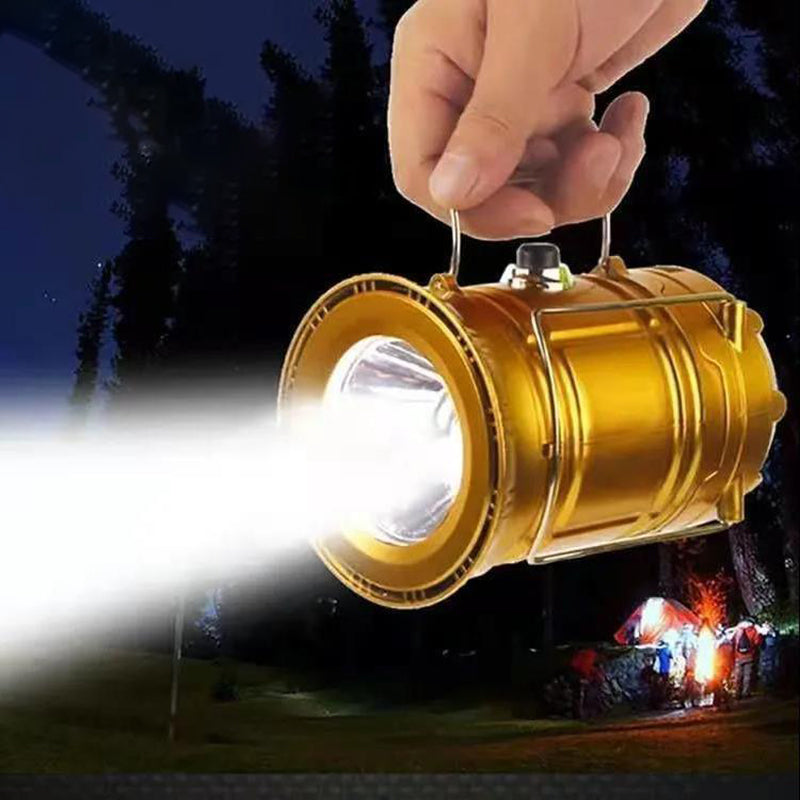 Modern Minimalist Solar Portable Cylinder Stretch Horse Light Metal Plastic LED Outdoor Light For Garden | Kalsten