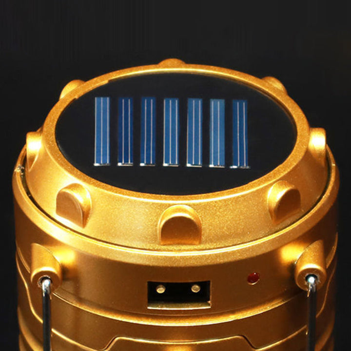 Modern Minimalist Solar Portable Cylinder Stretch Horse Light Metal Plastic LED Outdoor Light For Garden | Kalsten