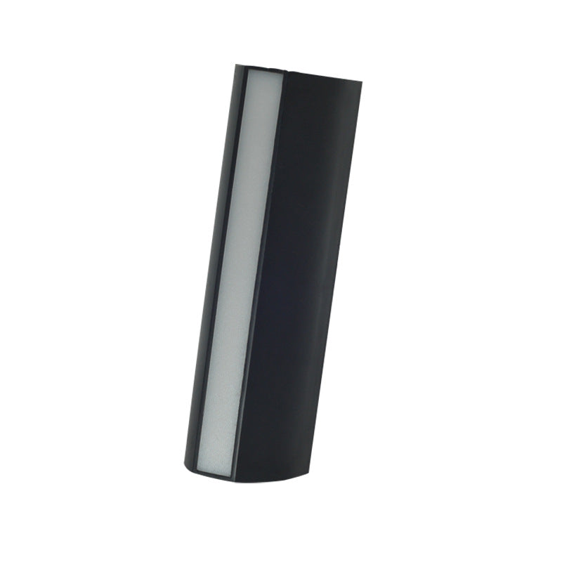 Modern Minimalist Column Plastic LED Wall Sconce Lamp For Garden | Kalsten
