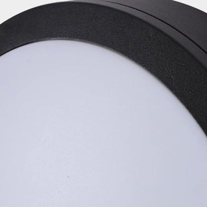 Modern Minimalist Waterproof Round Aluminum Acrylic LED Outdoor Ceiling Light For Garden | Karnz