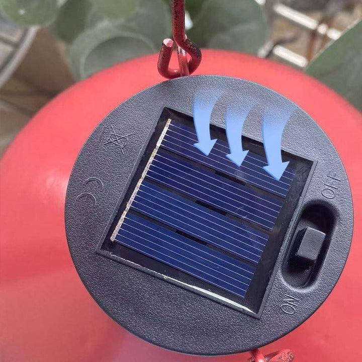 Traditional Vintage Solar Waterproof Round Table Oval Mesh Iron 1-Light Outdoor Light For Garden | Kalsten