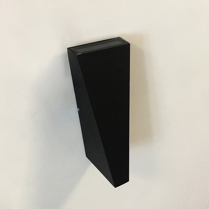 Modern Minimalist Waterproof Trapezoidal Aluminum Die-Cast LED Outdoor Wall Sconce Lamp For Outdoor Patio | Kalsten