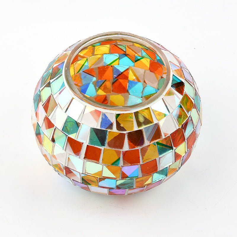 Contemporary Creative Solar Waterproof Sphere Square Plastic Glass LED Outdoor Landscape For Outdoor Patio | Kalsten