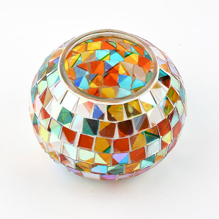 Contemporary Creative Solar Waterproof Sphere Square Plastic Glass LED Outdoor Landscape For Outdoor Patio | Kalsten