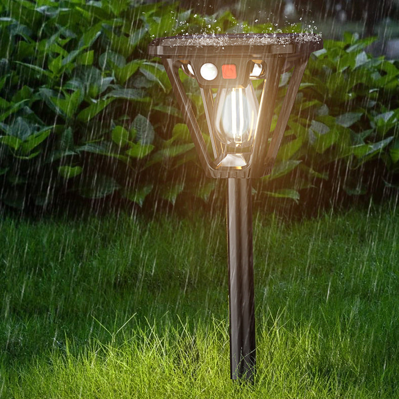Contemporary Industrial Human Body Sensing LED Solar Waterproof Lawn Insert Light For Outdoor Patio | Kalsten