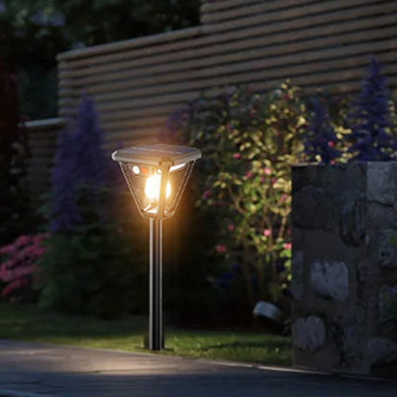Contemporary Industrial Human Body Sensing LED Solar Waterproof Lawn Insert Light For Outdoor Patio | Kalsten