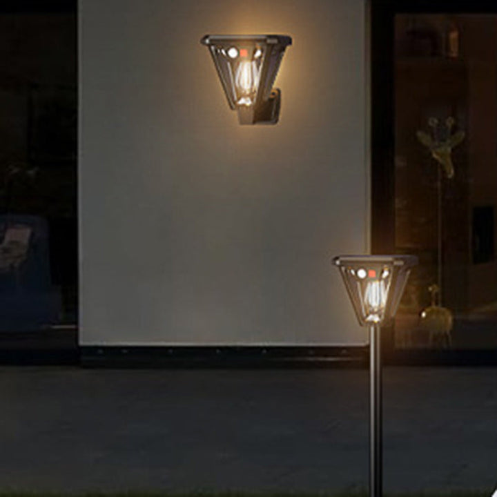 Contemporary Industrial Human Body Sensing LED Solar Waterproof Lawn Insert Light For Outdoor Patio | Kalsten