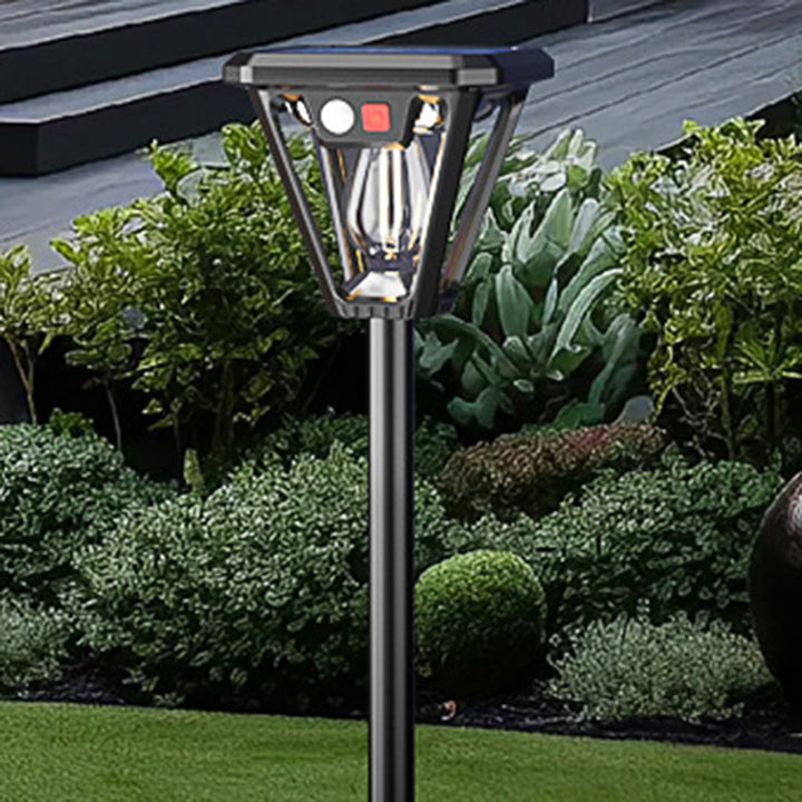 Contemporary Industrial Human Body Sensing LED Solar Waterproof Lawn Insert Light For Outdoor Patio | Kalsten