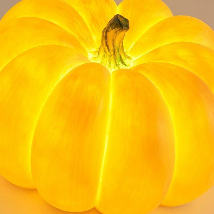 Modern Art Deco Solar Waterproof Pumpkin Round Resin LED Outdoor Light For Garden | Kalsten