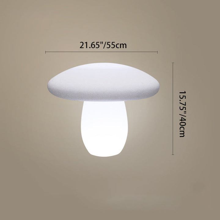 Contemporary Creative Solar Waterproof Mushroom Shape PE LED Outdoor Light For Patio | Kalsten